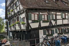 An der Stadtmauer von Ulm